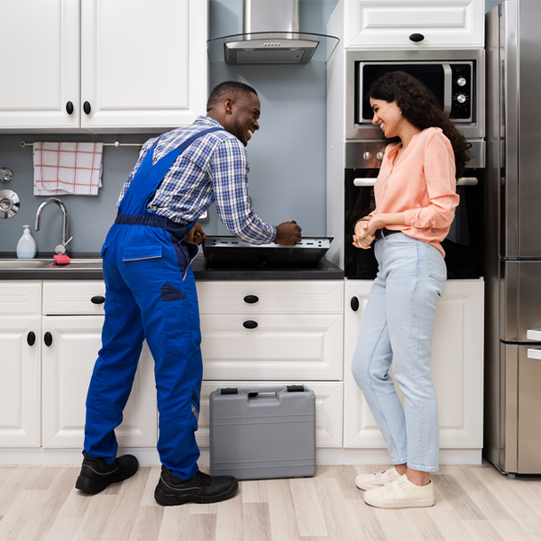 can you provide an estimate for cooktop repair before beginning any work in Newberry